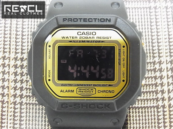 実際に弊社で買取させて頂いたG-SHOCK×ナノユニバース コラボ ブラックブラウンDW-5600NU-9JRの画像 0枚目