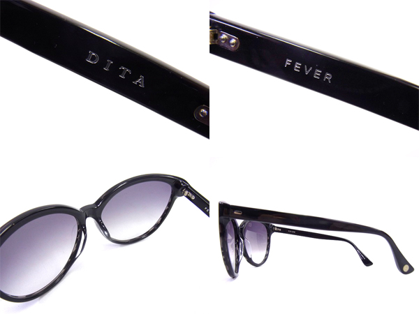 実際に弊社で買取させて頂いた[未使用]DITA/ディータ FEVER/フィーバー 15004A サングラス 黒の画像 1枚目