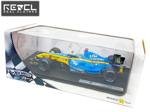 実際に弊社で買取させて頂いた[未開封]ホットウィール 1/18 RENAULT R26 F.アロンソ 2006