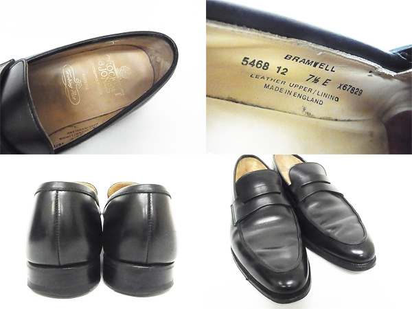 実際に弊社で買取させて頂いたCrockett＆Jones/クロケット＆ジョーンズ 5468 Bramwell/7.5Eの画像 2枚目