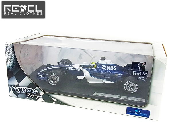 実際に弊社で買取させて頂いた[未開封]Hot Wheels 1/18 F1 Williams FW28 N.ロズベルグ 2006