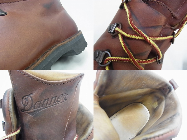 実際に弊社で買取させて頂いたDanner/ダナー マウンテンライト レザー ブラウン  D-30520Xの画像 2枚目