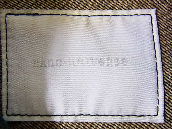 実際に弊社で買取させて頂いたLee×NANO UNIVERSE コラボGジャン/デニムジャケット/95218/Mの画像 2枚目