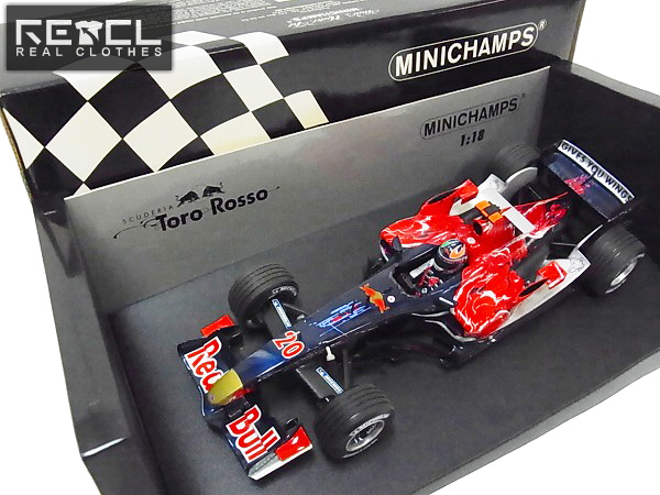 実際に弊社で買取させて頂いたミニチャンプス 1/18 トロロッソ コスワース STR1 V.Liuzzi '06