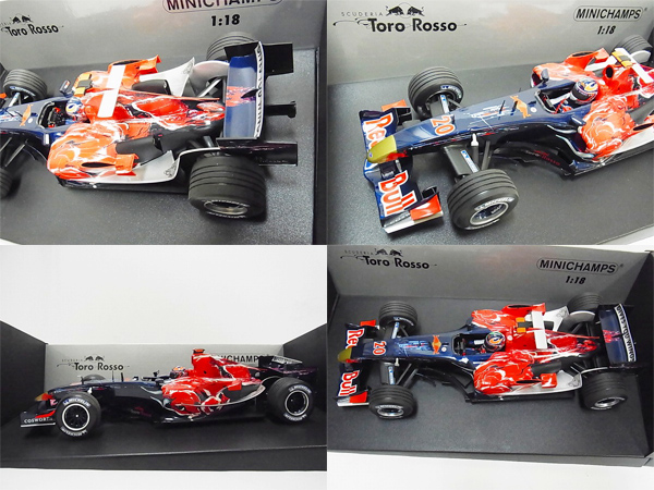 実際に弊社で買取させて頂いたミニチャンプス 1/18 トロロッソ コスワース STR1 V.Liuzzi '06の画像 1枚目