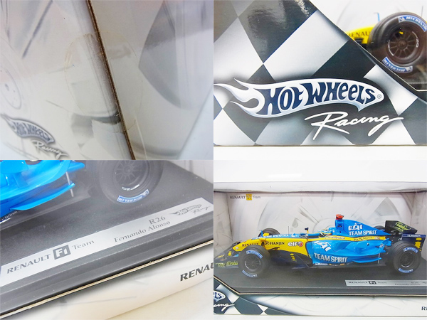 実際に弊社で買取させて頂いた[未開封]ホットウィール 1/18 RENAULT R26 F.アロンソ 2006の画像 1枚目