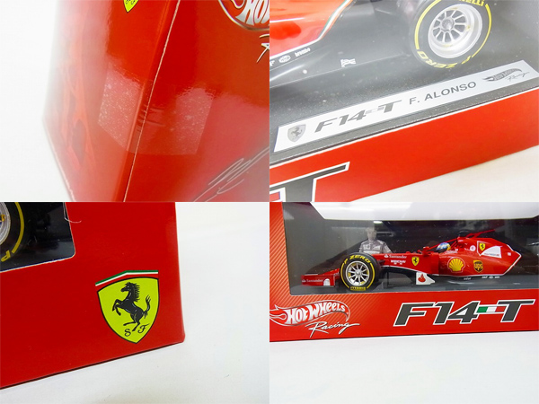 実際に弊社で買取させて頂いた[未開封]Hot Wheels 1/18 フェラーリ F14-T F.アロンソ 2014の画像 1枚目