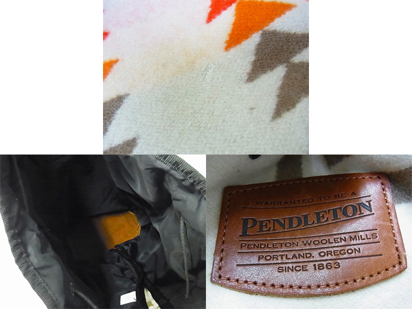 実際に弊社で買取させて頂いたpendleton/ペンドルトン ワンショルダーバッグ/ボンサックの画像 2枚目