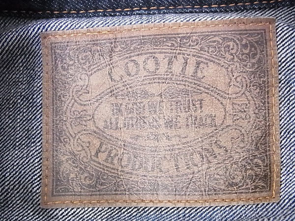 実際に弊社で買取させて頂いたCOOTIE/クーティー 14SS Trucker Denim Jacket 1wash 青 Lの画像 2枚目