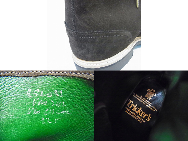 実際に弊社で買取させて頂いたTRICKER'S/トリッカーズ スエードブーツ ブラウン/茶 8-1/2の画像 2枚目