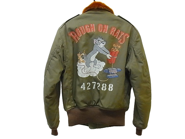 実際に弊社で買取させて頂いたバズリクソンズ B-10フライトジャケット ROUGH ON RATS 3157/36の画像 1枚目