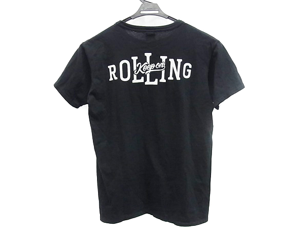 実際に弊社で買取させて頂いたCOOTIE/クーティ 15SS KEEP ON ROLLING 半袖Tシャツ/ブラック/Sの画像 1枚目