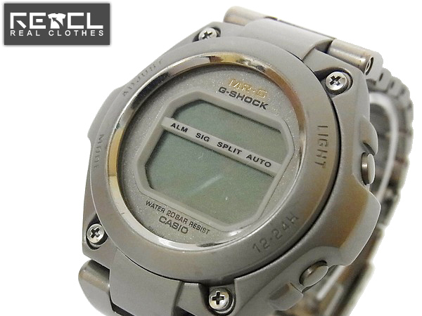 実際に弊社で買取させて頂いたG-SHOCK/Gショック メタルバンド MR-G 腕時計 MRG-100T-8