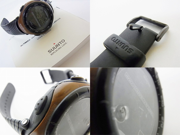 実際に弊社で買取させて頂いたSUUNTO/スント Vector/ベクター ミリタリーブラウンSS010600C10の画像 2枚目