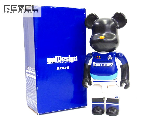 BE@RBRICK/ベアブリック Gallery 1950 gnf design 11周年 400%の買取