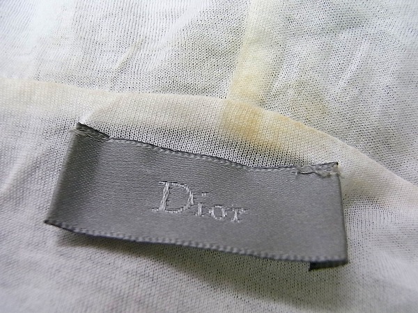 実際に弊社で買取させて頂いたDIOR HOMME/ディオールオム レイヤードパーカー/薄手 ブラックLの画像 2枚目