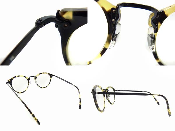 実際に弊社で買取させて頂いたOLIVER PEOPLES/オリバーピープルズ リミテッド 505 雅 緑系の画像 1枚目