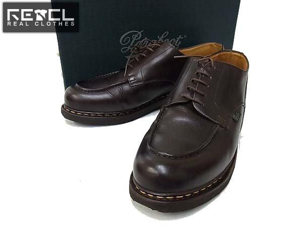 実際に弊社で買取させて頂いたParaboot/パラブーツ 710707 CHAMBORD ビジネスシューズ 茶/9F