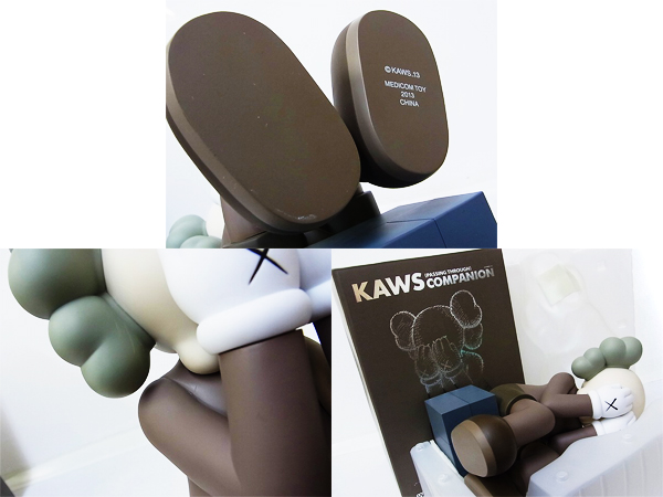 実際に弊社で買取させて頂いたKAWS/カウズ PASSING THROUGH COMPANION OriginalFake/ソフビの画像 2枚目