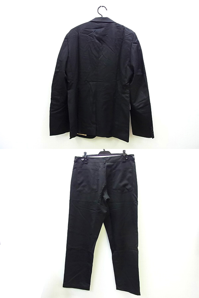 実際に弊社で買取させて頂いたBLACK COMME des GARCONS セットアップスーツ AD2011  黒 M/Lの画像 1枚目