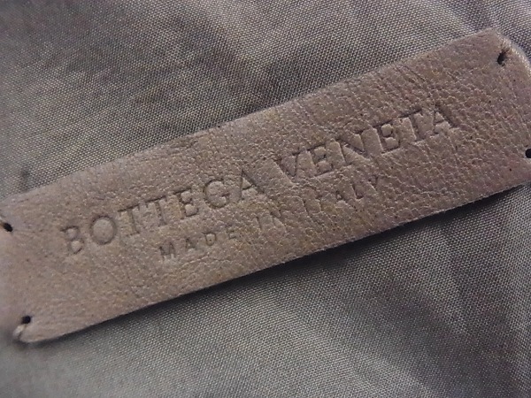 実際に弊社で買取させて頂いたBOTTEGA VENETA ラムレザー3Bテーラードジャケット/ベージュ/50の画像 2枚目