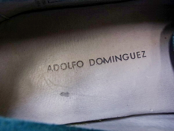 実際に弊社で買取させて頂いたADOLFO DOMINGUEZ/アドルフォドミンゲス スリッポンシューズ/41の画像 5枚目