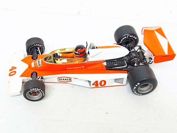 実際に弊社で買取させて頂いたミニチャンプス 1/18 McLaren FORD M23 G.ヴィルヌーヴ 1997の画像 1枚目