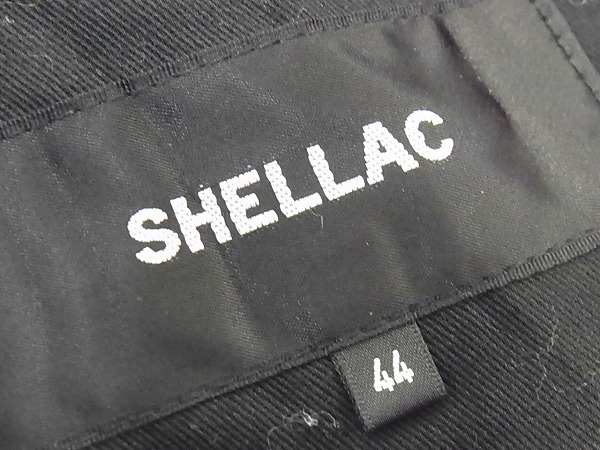 実際に弊社で買取させて頂いたSHELLAC/シェラック 裏ボアボンバージャケット 襟ファー 44の画像 2枚目