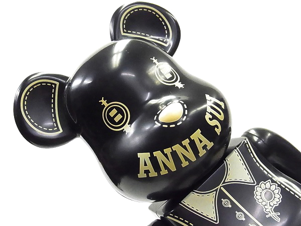 実際に弊社で買取させて頂いたメディコム ベアブリック 伊勢丹限定 ANNA SUI/アナスイ 400％の画像 3枚目