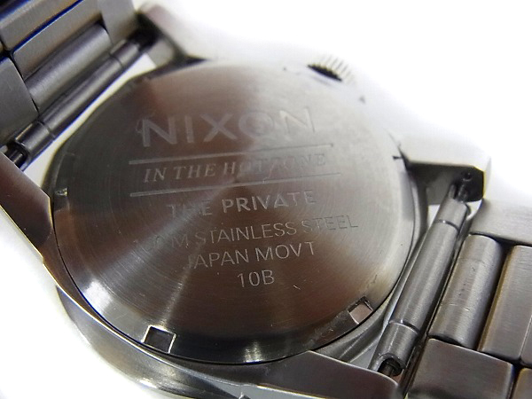 実際に弊社で買取させて頂いたNIXON/ニクソン プライベートSS 腕時計 NA276100-00 ホワイトの画像 4枚目