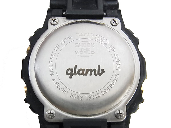 G-SHOCK×glamb コラボモデル/ペイントマン DW-5600VT ブラックの買取実績 - ブランド買取専門店リアクロ