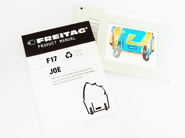 実際に弊社で買取させて頂いたFREITAG/フライターグ F17 JOE/ジョー メッセンジャーバッグの画像 6枚目