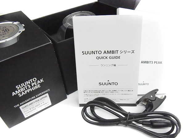 実際に弊社で買取させて頂いた[未使用]SUUNTO/スント AMBIT3 ピークサファイアSS020676000の画像 5枚目