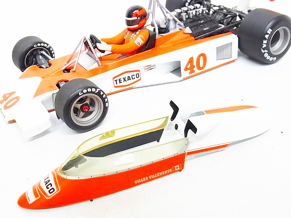 実際に弊社で買取させて頂いたミニチャンプス 1/18 McLaren FORD M23 G.ヴィルヌーヴ 1997の画像 2枚目