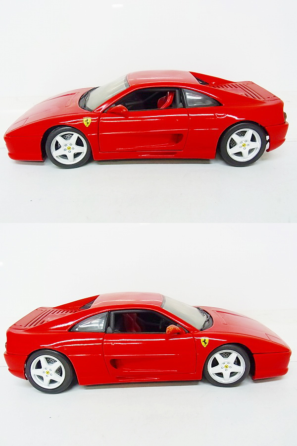 実際に弊社で買取させて頂いたホットウィール 1/18 Ferrari/フェラーリ F355 2台セットの画像 1枚目