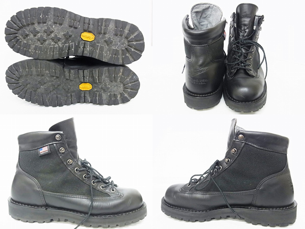 実際に弊社で買取させて頂いたDanner/ダナー ライト トレッキングブーツ ブラック 31400X UK8の画像 1枚目