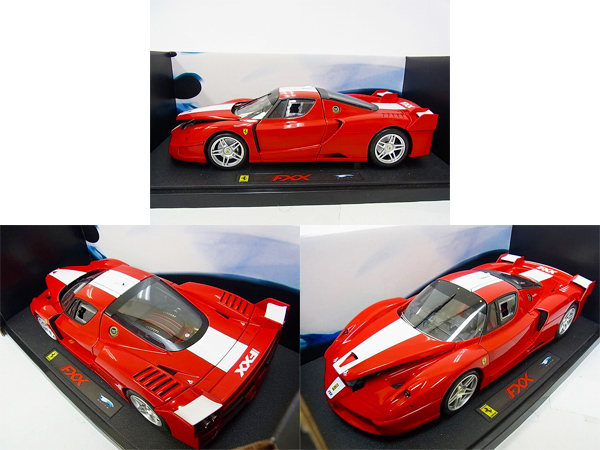 実際に弊社で買取させて頂いたホットウィール 1/18 Elite フェラーリ FXX 2005/J8246-0510の画像 1枚目