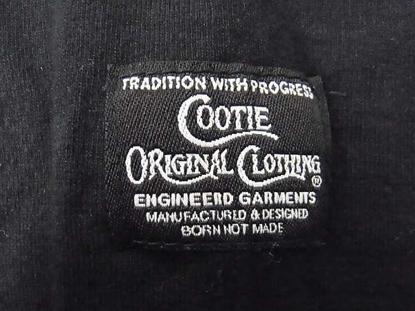 実際に弊社で買取させて頂いたCOOTIE/クーティー ハンド&キューブプリントTシャツ ブラック Mの画像 5枚目