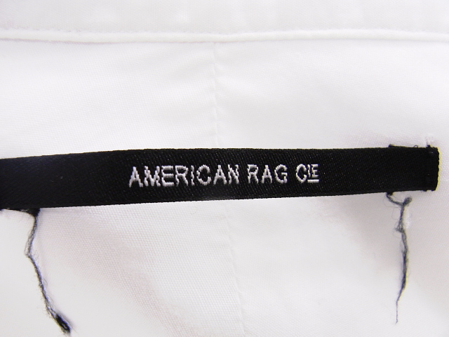 実際に弊社で買取させて頂いたAMERICAN RAG CIE/アメリカンラグシー ロゴ刺繍 長袖シャツ 1の画像 3枚目