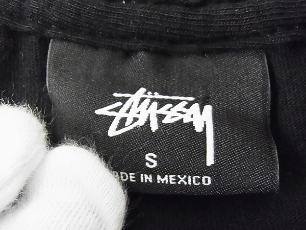 実際に弊社で買取させて頂いたSOPHNET×STUSSY/ステューシー コラボTシャツ ブラック Sの画像 2枚目