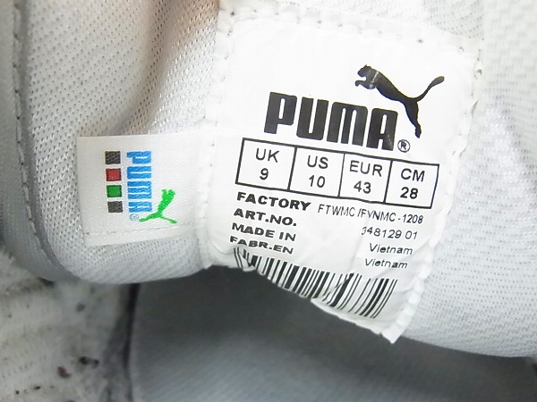 実際に弊社で買取させて頂いたPuma/プーマ×ミハラヤスヒロ Summer 2009 MY 16 銀黄紫/28の画像 6枚目