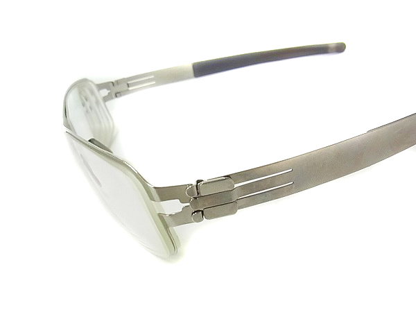 実際に弊社で買取させて頂いたアイシーベルリン インターナショナルシリーズ 眼鏡フレーム/銀の画像 5枚目