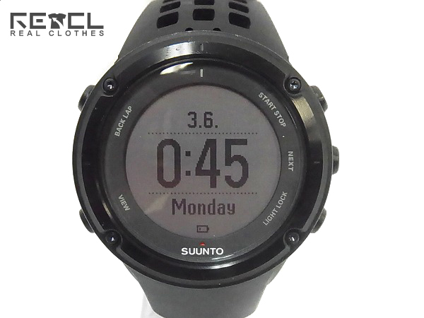 実際に弊社で買取させて頂いたSUUNTO/スント アンビット2 GPS内蔵 デジタルクォーツ/ブラック