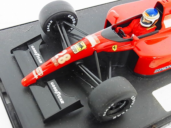 実際に弊社で買取させて頂いたタミヤ コレクターズクラブ 1/20 フェラーリ643 J.アレジの画像 2枚目