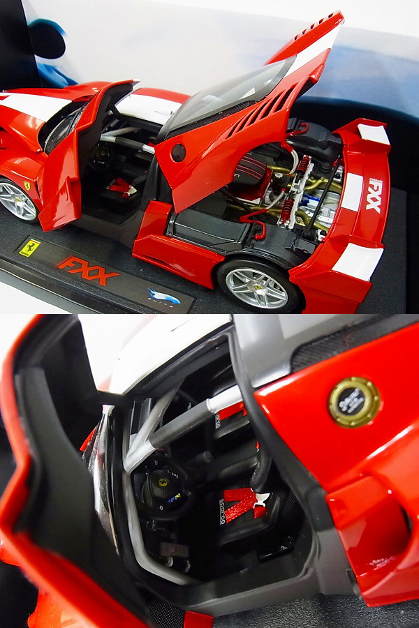 実際に弊社で買取させて頂いたホットウィール 1/18 Elite フェラーリ FXX 2005/J8246-0510の画像 2枚目