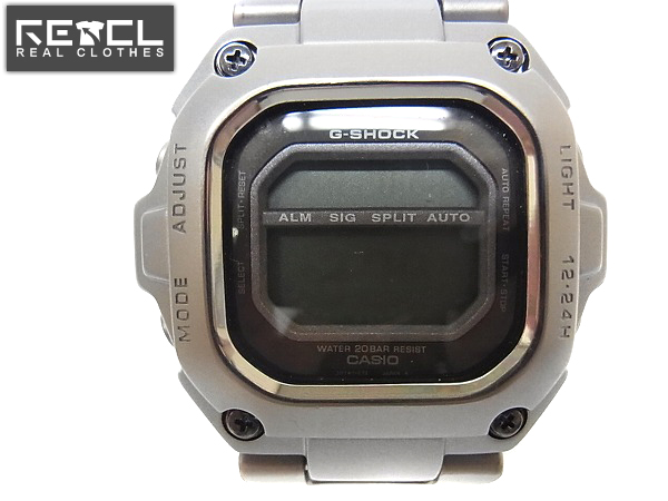 実際に弊社で買取させて頂いたG-SHOCK/Gショック MR-G チタン シルバー デジタル/MRG-110TZ-3