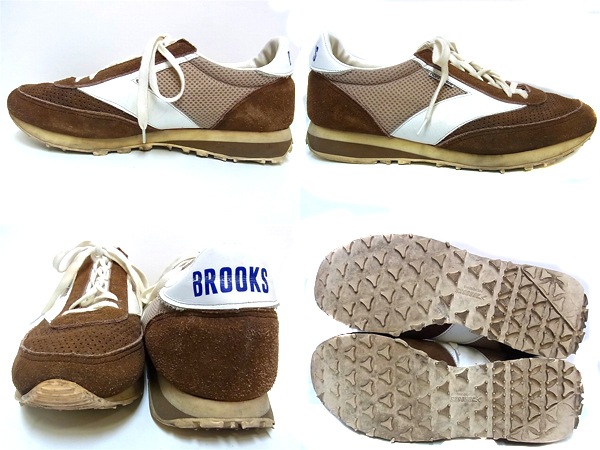 実際に弊社で買取させて頂いたBROOKS/ブルックス ノンネイティブ　スニーカー/靴 ブラウン/27の画像 1枚目