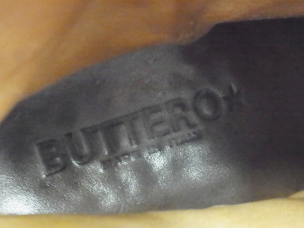 実際に弊社で買取させて頂いたBUTTERO/ブッテロ レザーブーツ B4416 グレーホワイト/40の画像 5枚目