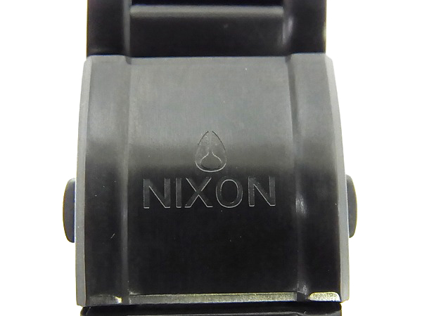 実際に弊社で買取させて頂いたNIXON/ニクソン THE CANNON/キャノン 腕時計 NA160001-00 黒の画像 4枚目