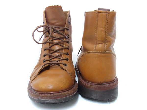 実際に弊社で買取させて頂いたTricker's/トリッカーズ M6087 9ホール MONKEY BOOTS 茶系/8.5の画像 1枚目